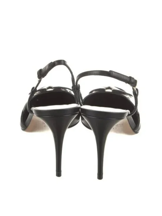 Valentino Garavani 80mm VLogo Signature slingback pumps Size 37 IT, 6 or 6.5 US - Picture 5 of 13